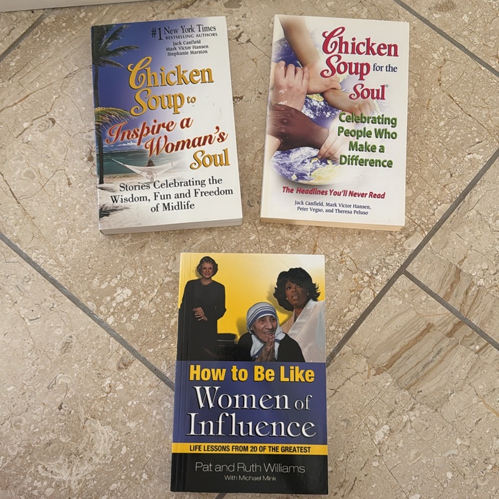 Chicken Soup for the Soul + How to Be Like Women of Influence 3 Book Bundle
